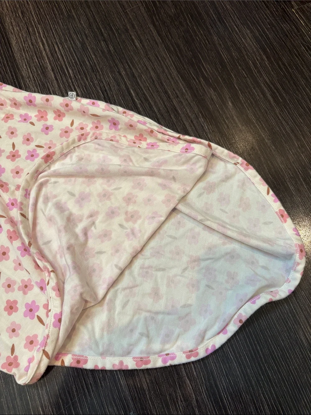 Caden Lane floral Tie-able Long Sleep Sack like new